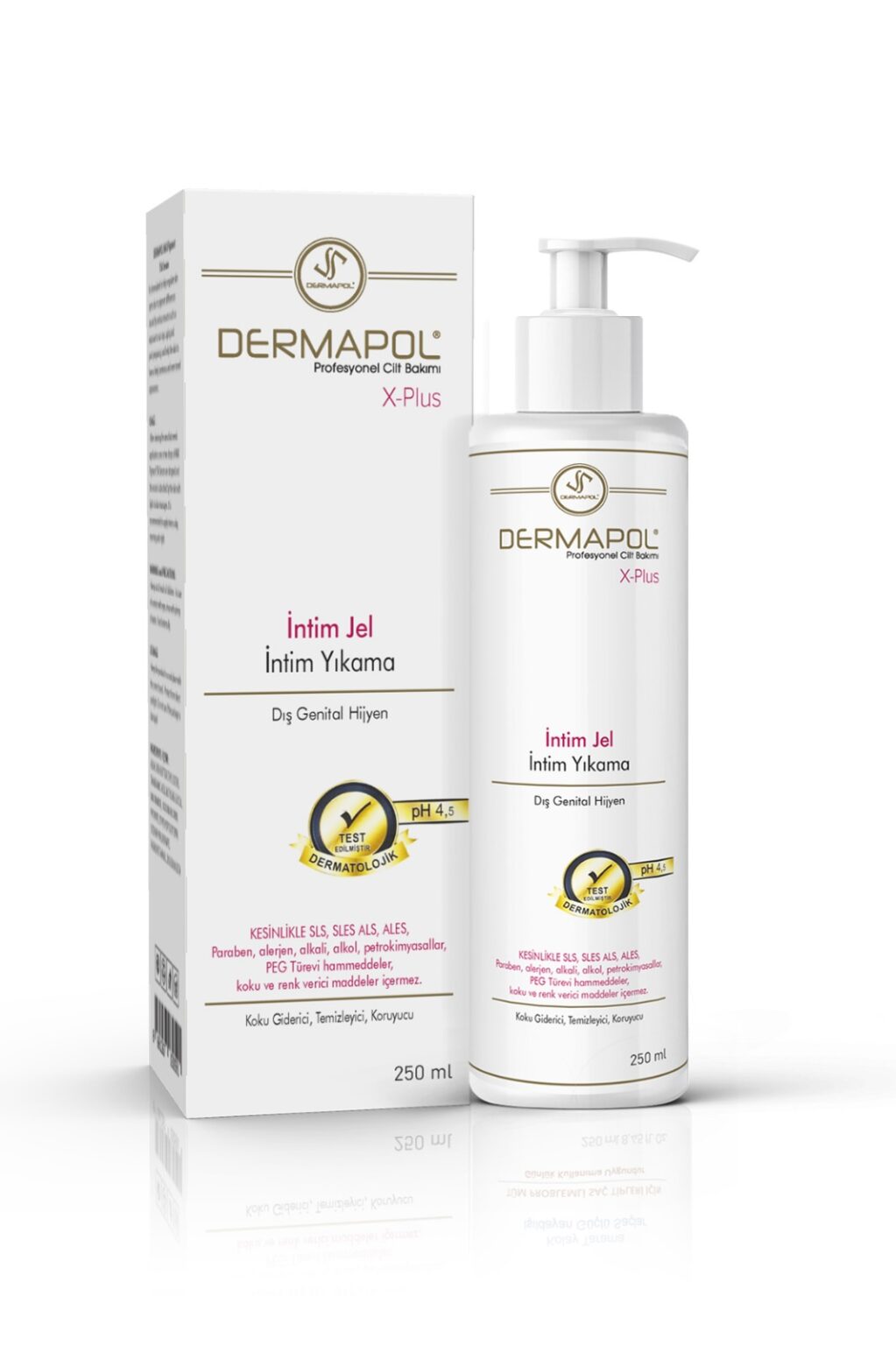 DERMAPOL X-Plus İNTİM JEL - İntim Hijeyni ve Bakım 250 ml