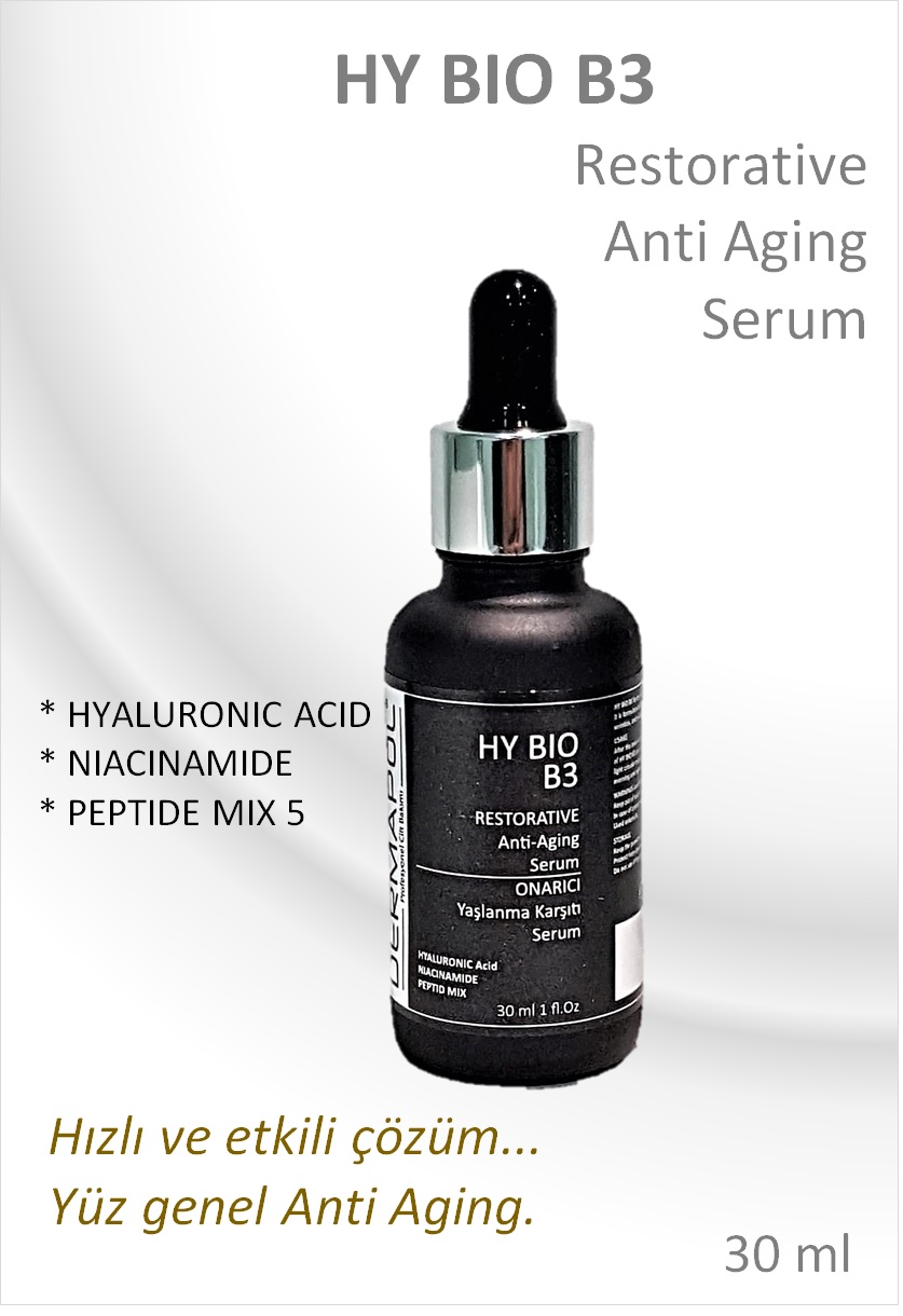 DERMAPOL HY BIO B3 Restorative Anti Aging Cilt Serumu 30 ml.