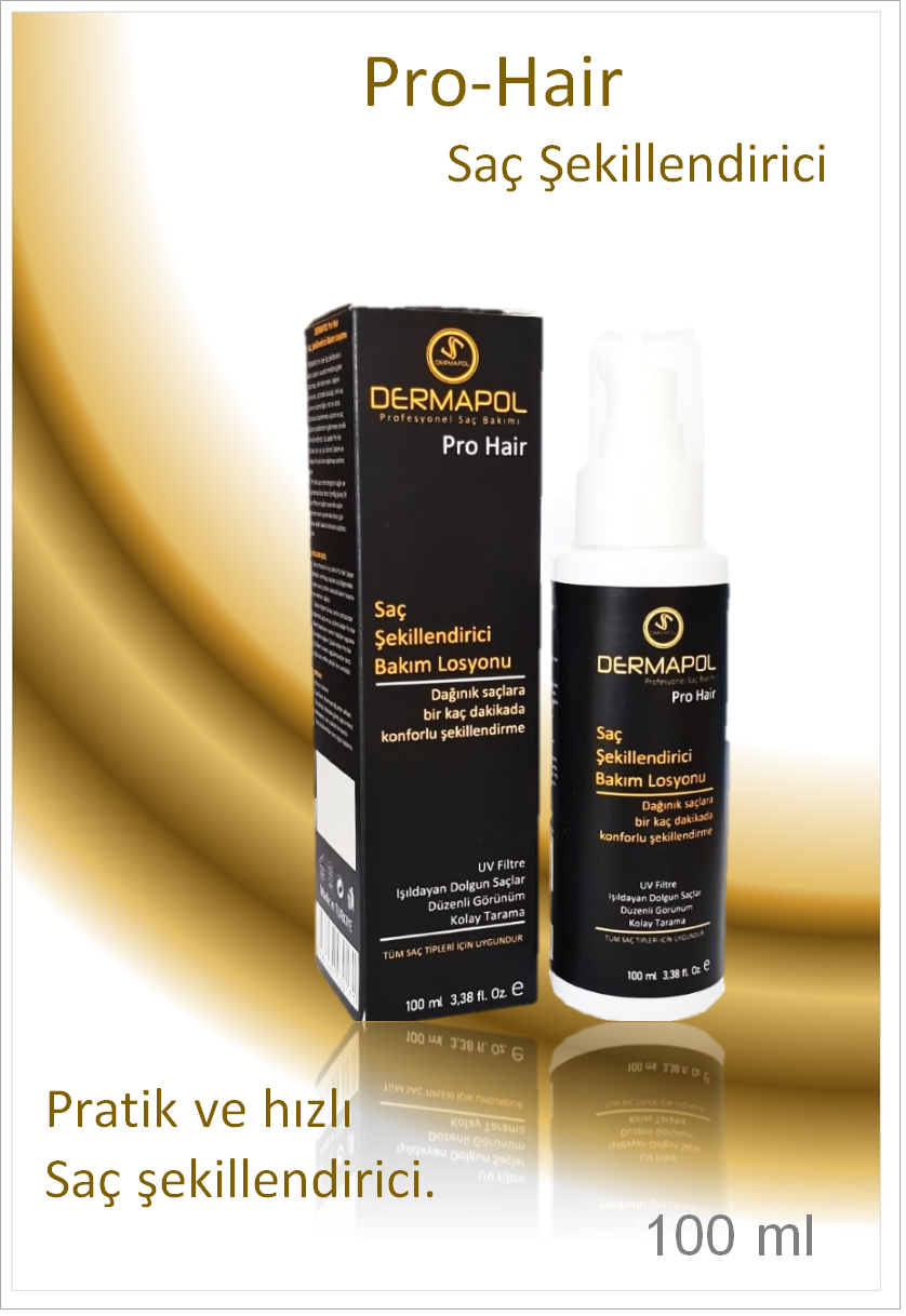 DERMAPOL Pro Hair Şekillendirici Saç Bakım Losyonu 100 ml