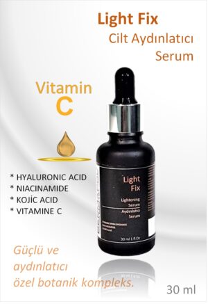 DERMAPOL Light Fix. Vitamin C Aydınlatıcı Serum 30 ml.