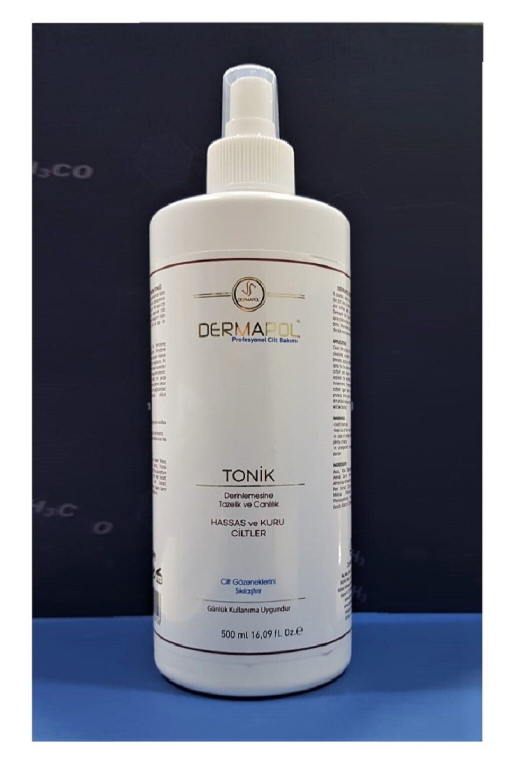 DERMAPOL Cilt TONİK - HASSAS ve KURU Ciltler 500 ml.