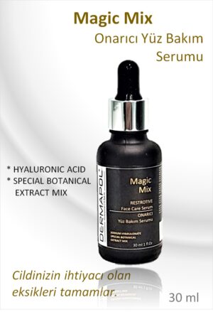 DERMAPOL MAGIC Mix.  Onarıcı Yüz Bakım Serumu 30 ml.