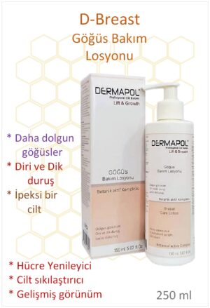 DERMAPOL D-Breast Göğüs Bakım Losyonu 200 ml